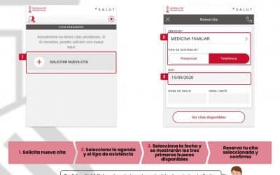 ACCESO A LA CITA PREVIA SANITARIA A TRAVÉS DE App GVA+Salut